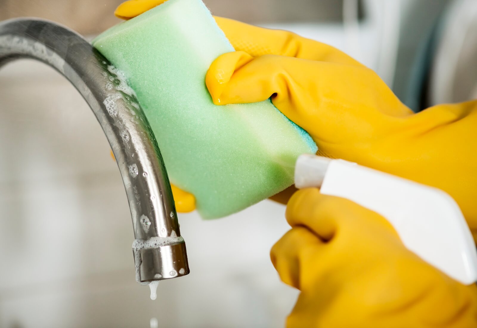 Deep Cleaning Sink