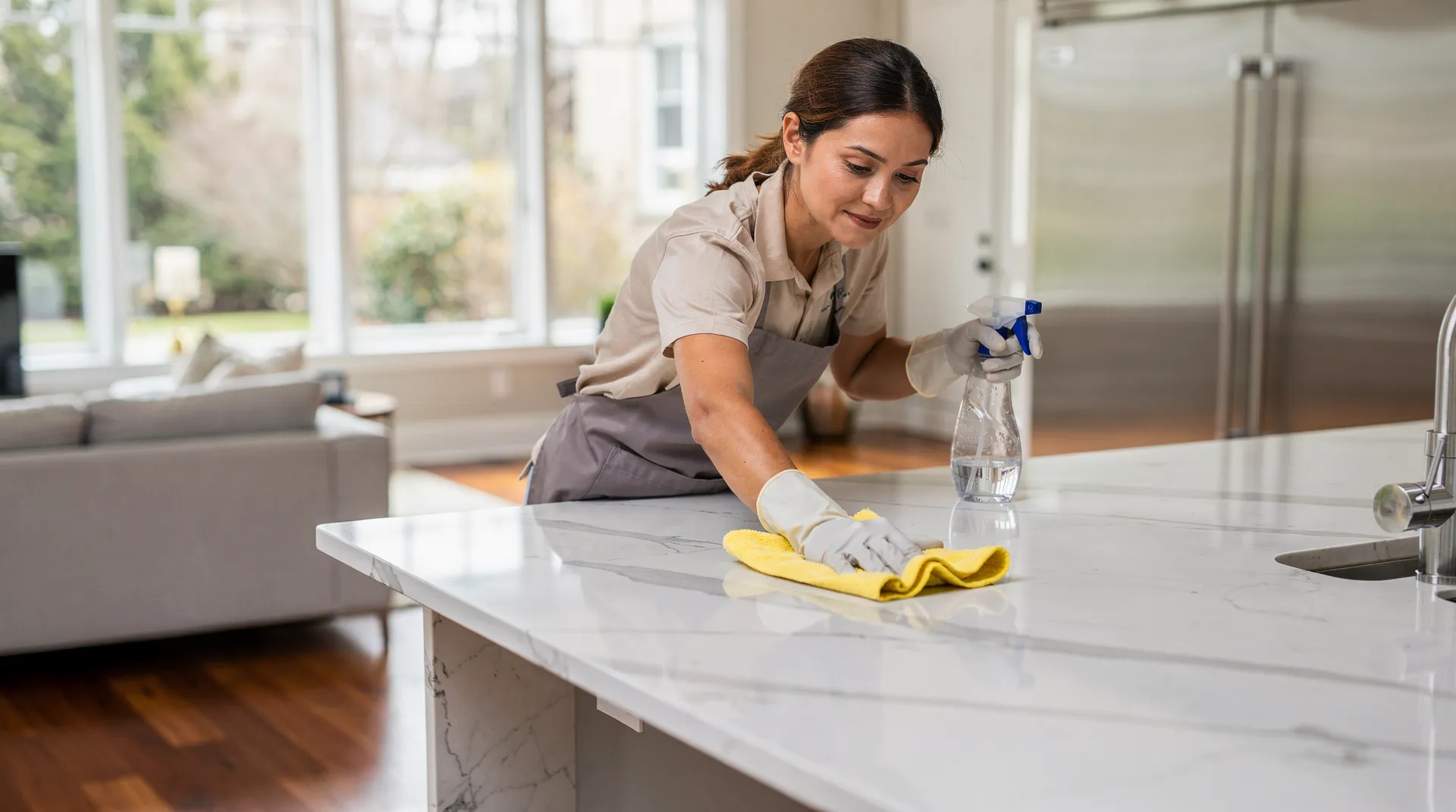 Too Clean Homes backs every cleaning with a happiness guarantee — if a spot